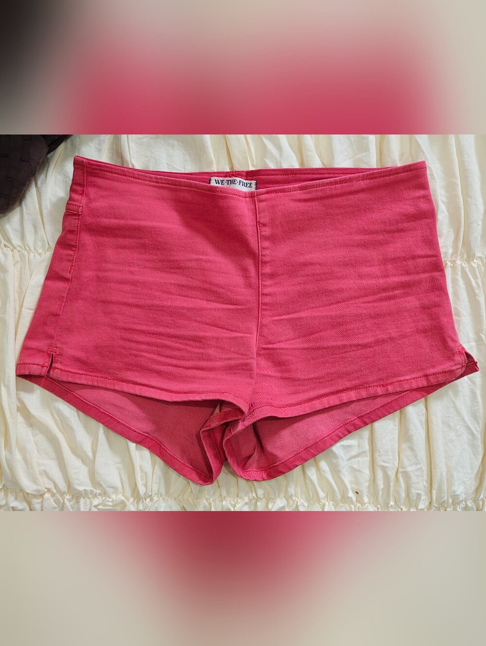 We The Free Red Shorts